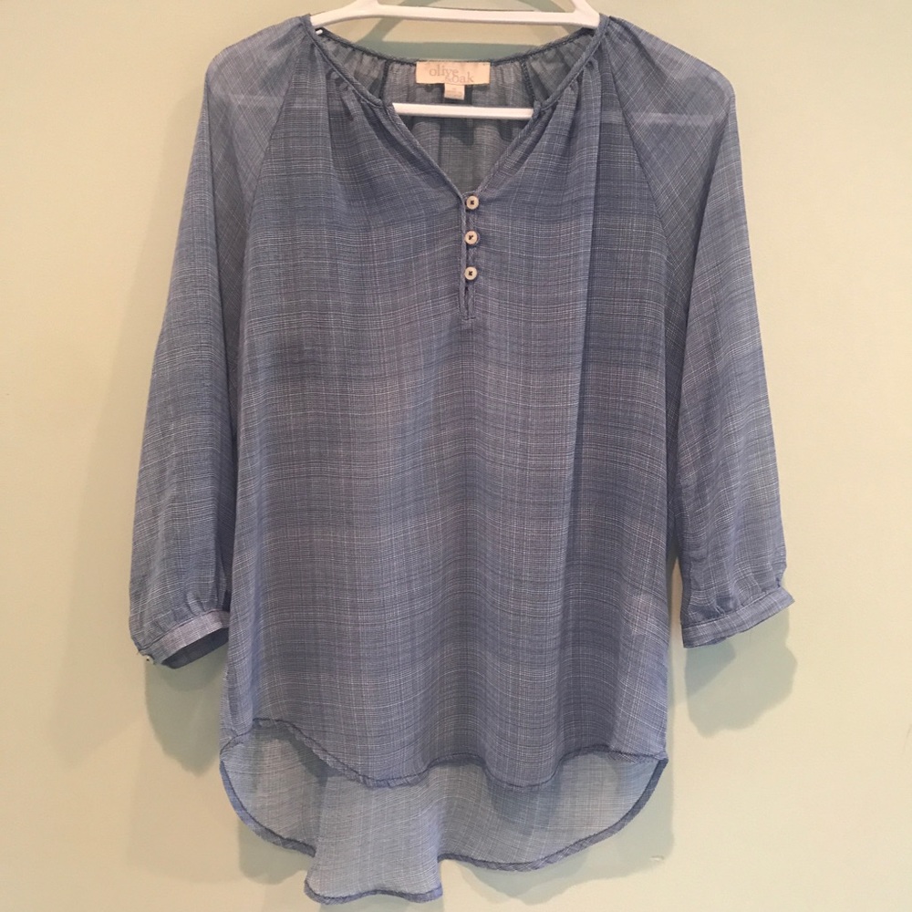 Olive & Oak Blouse Size M